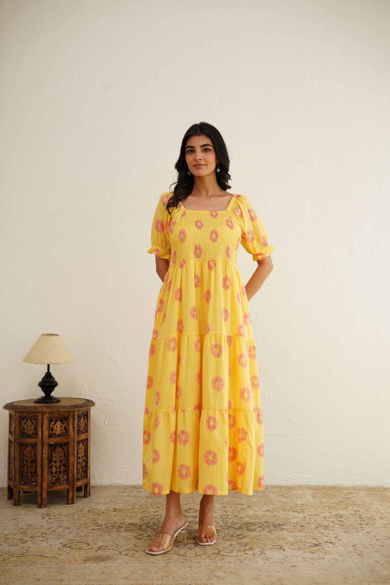 JBL00569 Sunflower Dress - Image 1