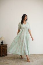 Sage Green Dress - Image 4