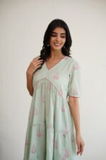 Sage Green Dress - Image 5