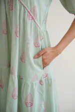 Sage Green Dress - Image 6