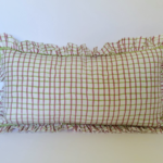 Varnika Checks Lumbar Cushion