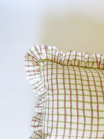 Varnika Checks Lumbar Cushion - Image 3